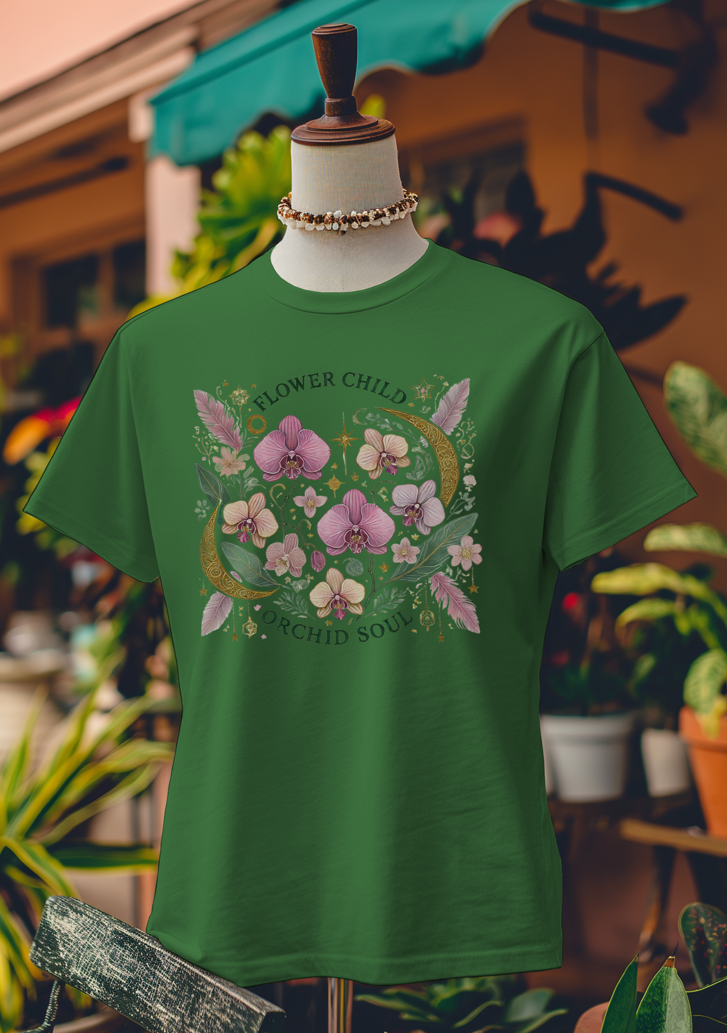 Flower Child Orchid Soul T-Shirt