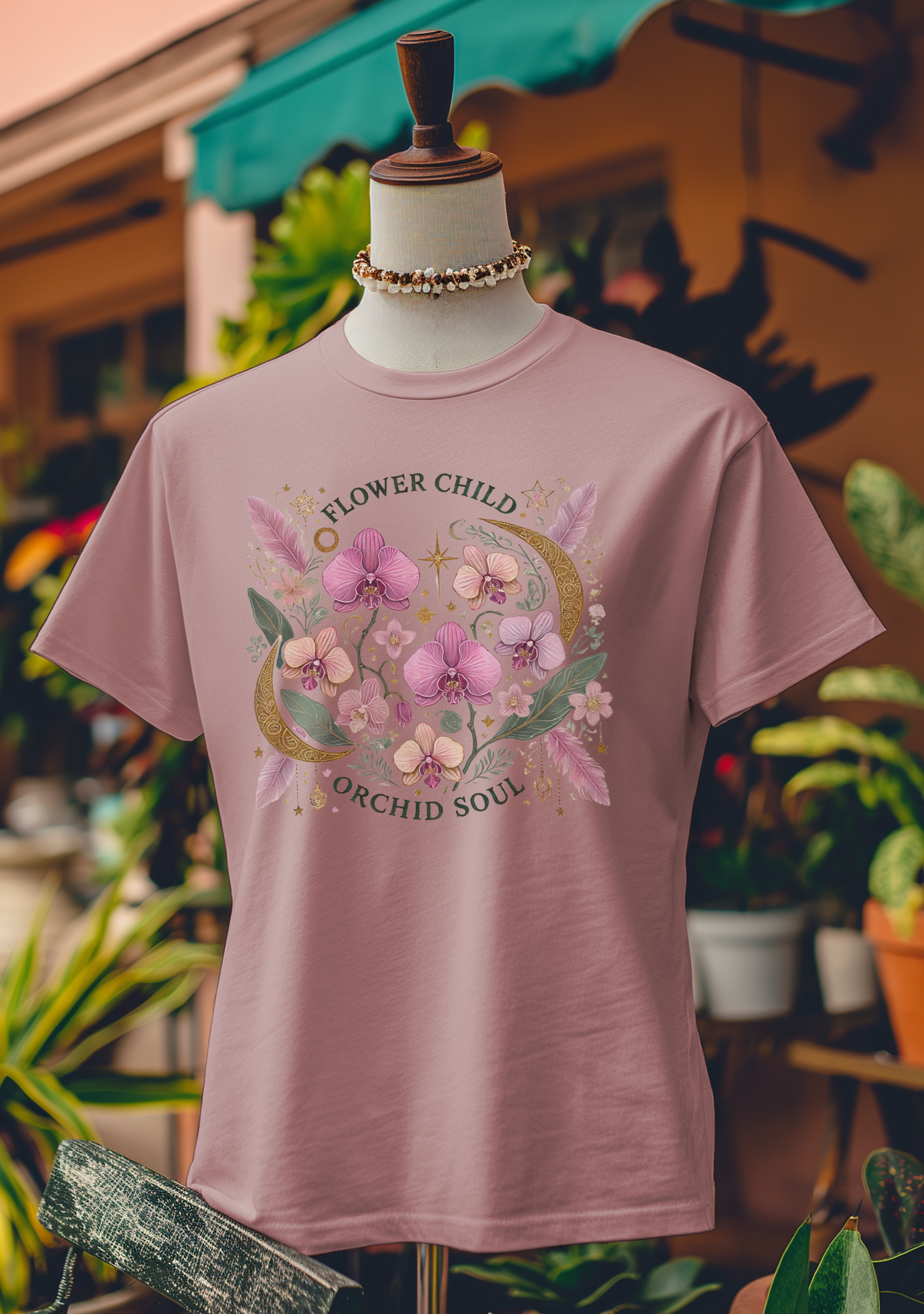 Flower Child Orchid Soul T-Shirt