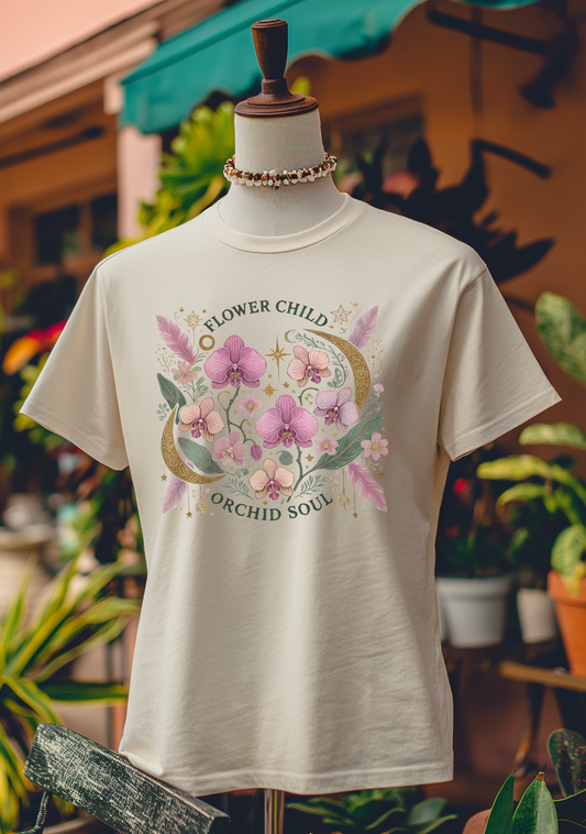 Flower Child Orchid Soul T-Shirt