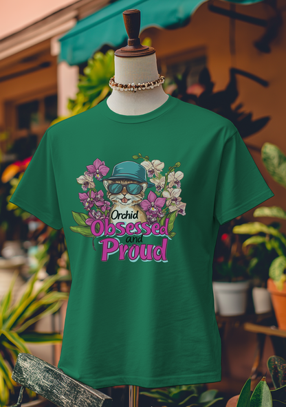 Purrfectly Orchid Obsessed T-Shirt