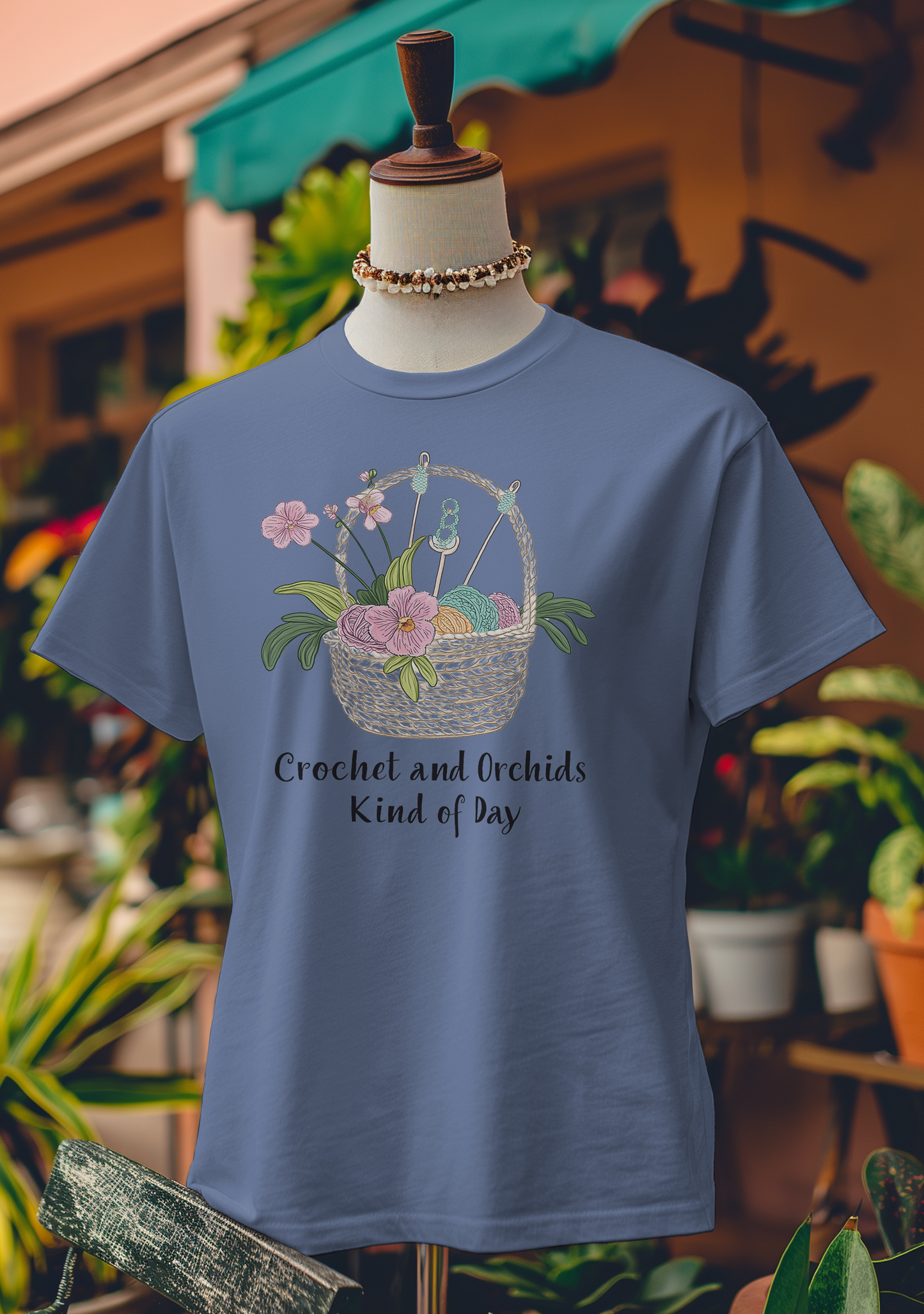 Crochet & Orchid Serenity T-Shirt