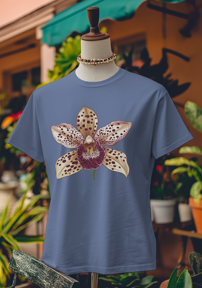 Leopard Orchid Charm  T-Shirt