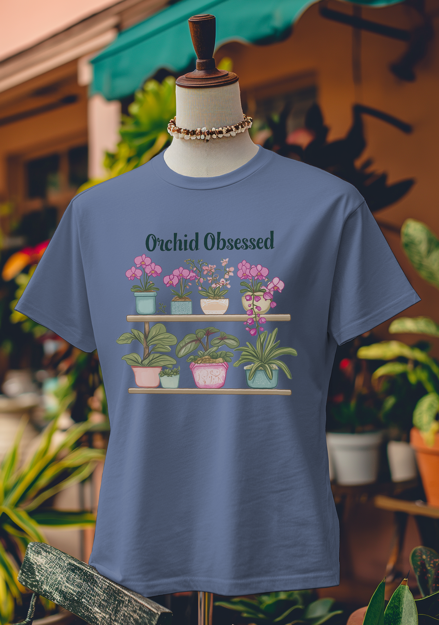 Orchid Lover's Shelf T-Shirt