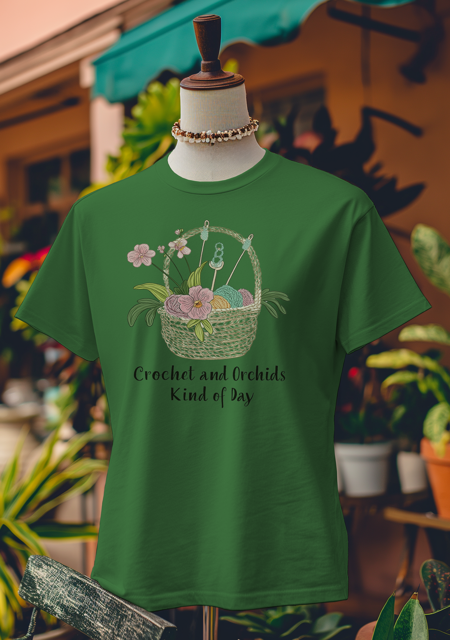 Crochet & Orchid Serenity T-Shirt