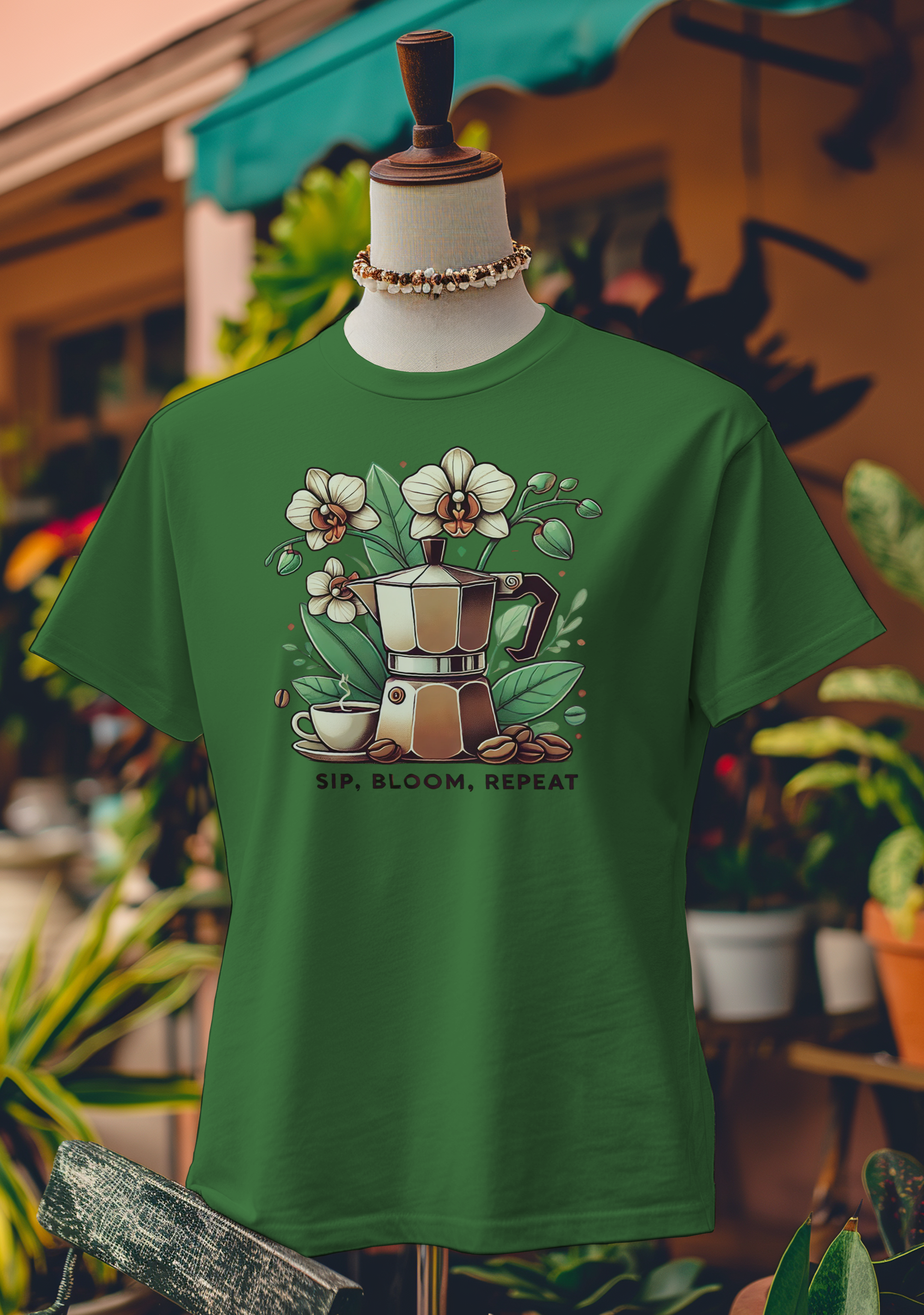 Sip, Bloom, Repeat T-Shirt