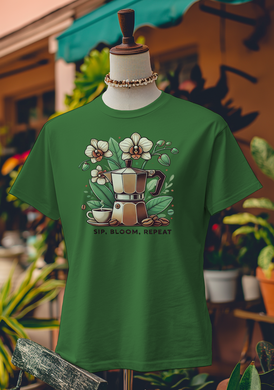 Sip, Bloom, Repeat T-Shirt