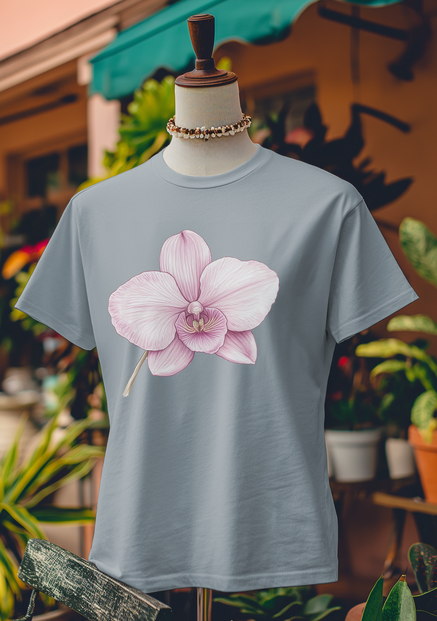Blush Orchid Bloom T-Shirt