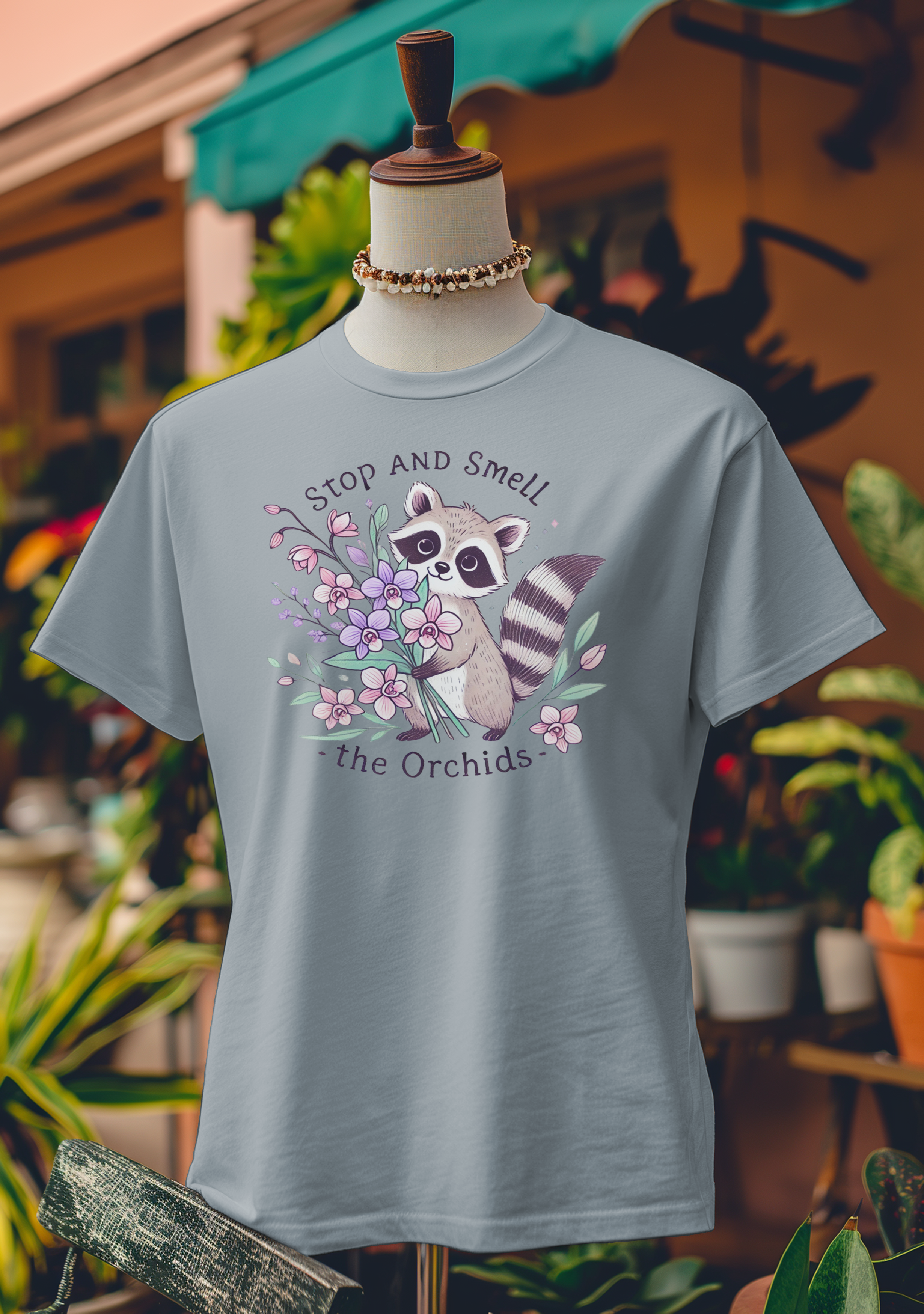 Stop and Smell the Orchids T-Shirt