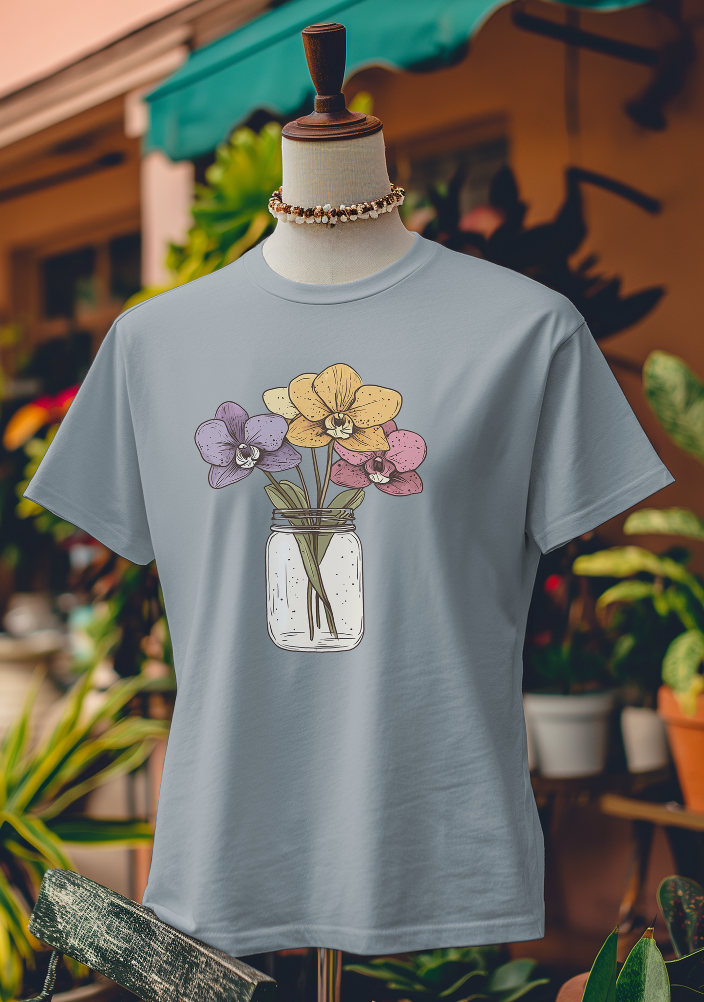 Timeless Orchid Jar T-Shirt