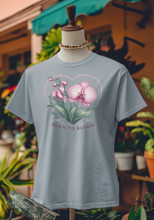 Born to Bloom Orchid T-Shirt