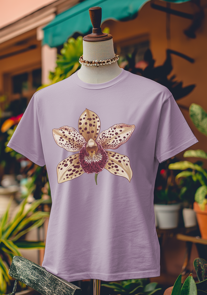 Leopard Orchid Charm  T-Shirt