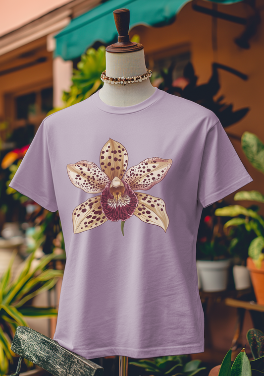 Leopard Orchid Charm  T-Shirt