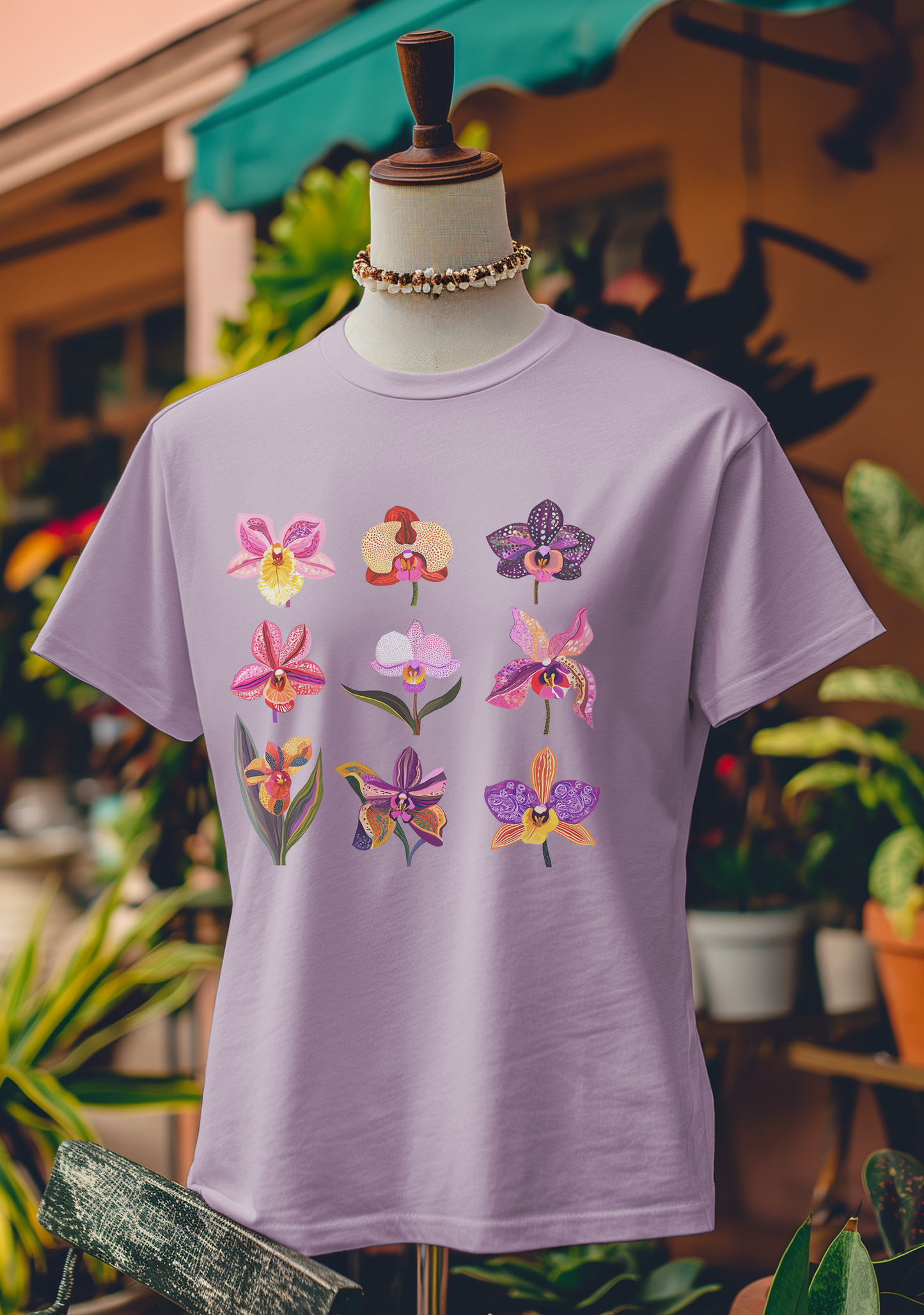 Tropical Orchid Bliss T-Shirt