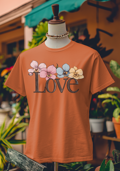 Love in Bloom Orchid T-Shirt