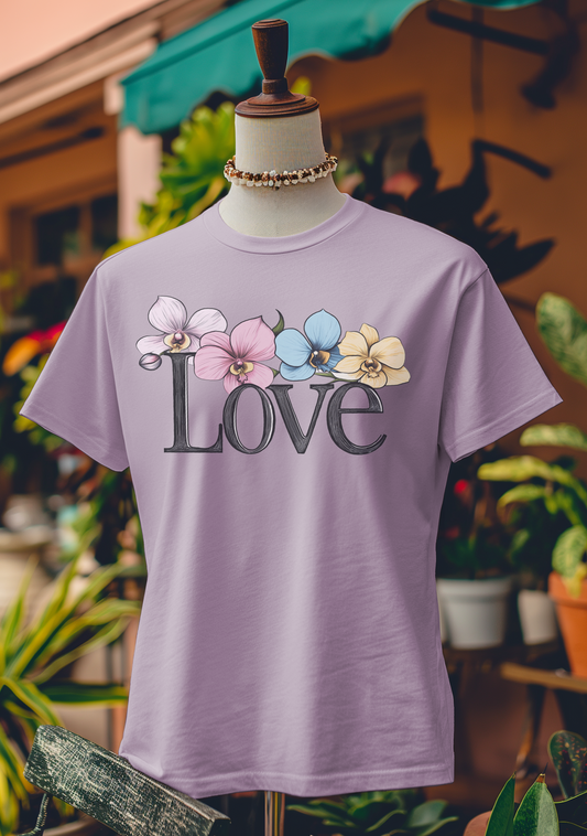 Love in Bloom Orchid T-Shirt