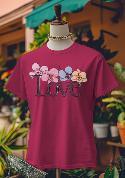 Love in Bloom Orchid T-Shirt