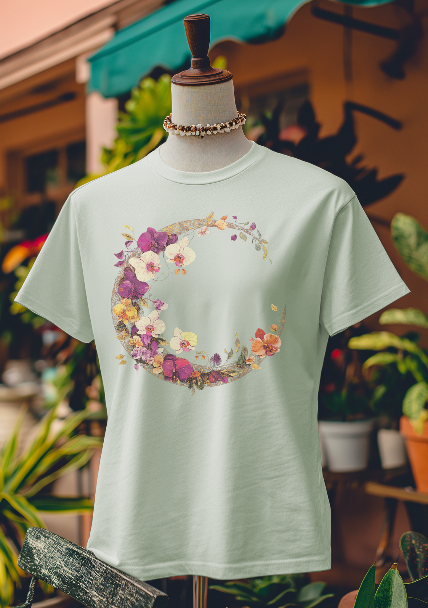 Lunar Orchid Bloom T-Shirt