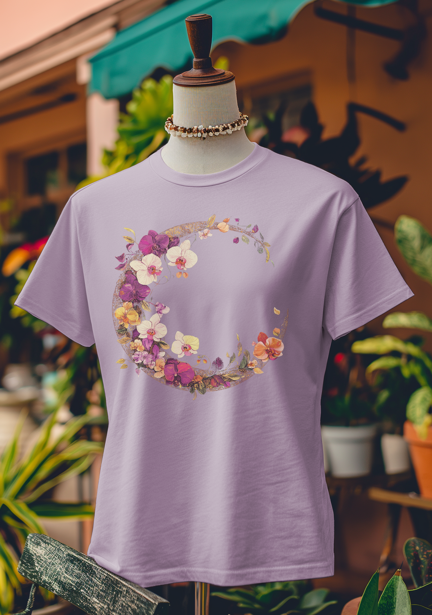 Lunar Orchid Bloom T-Shirt