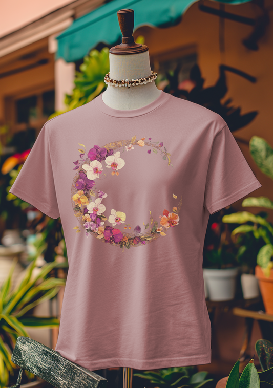 Lunar Orchid Bloom T-Shirt