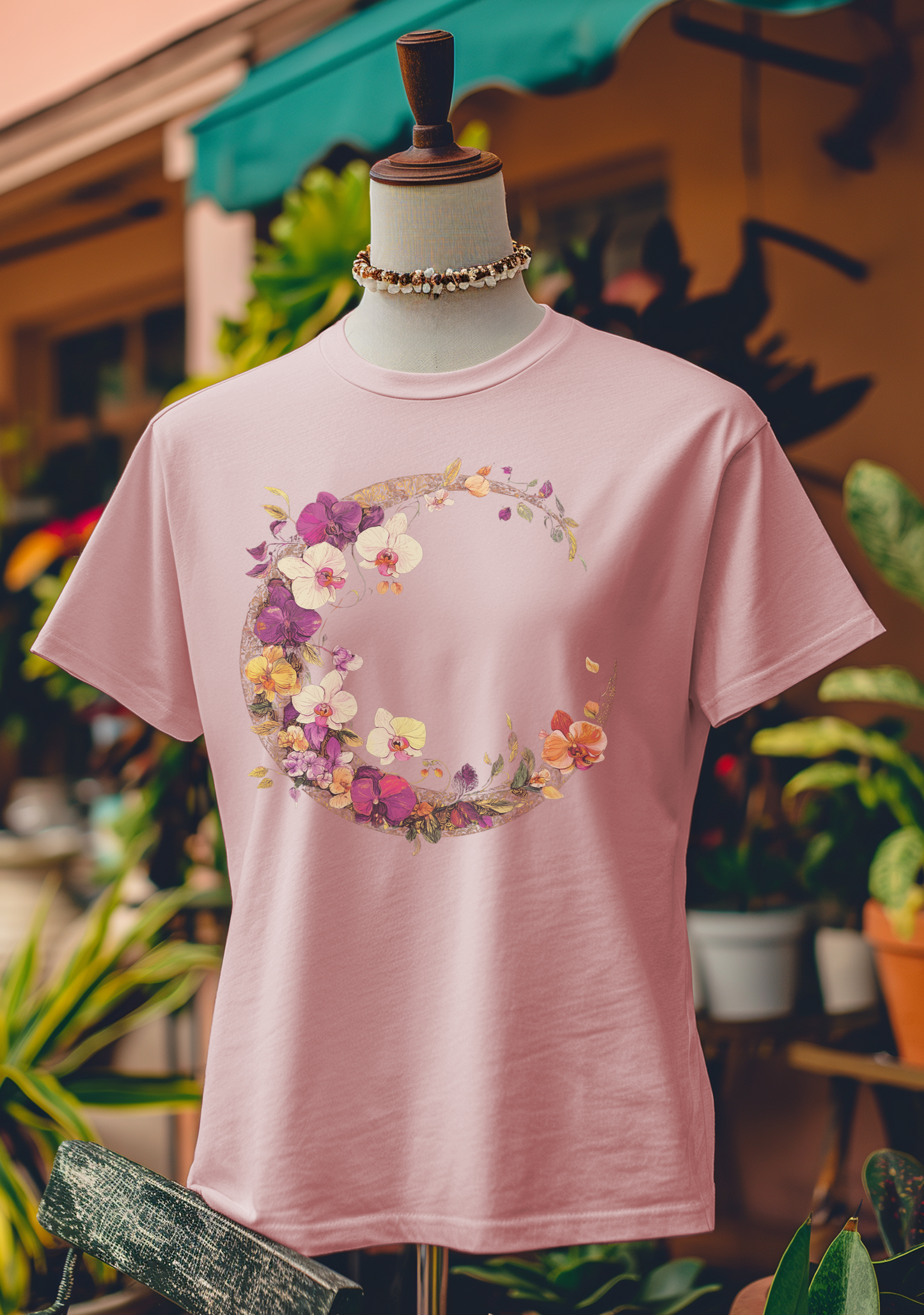 Lunar Orchid Bloom T-Shirt