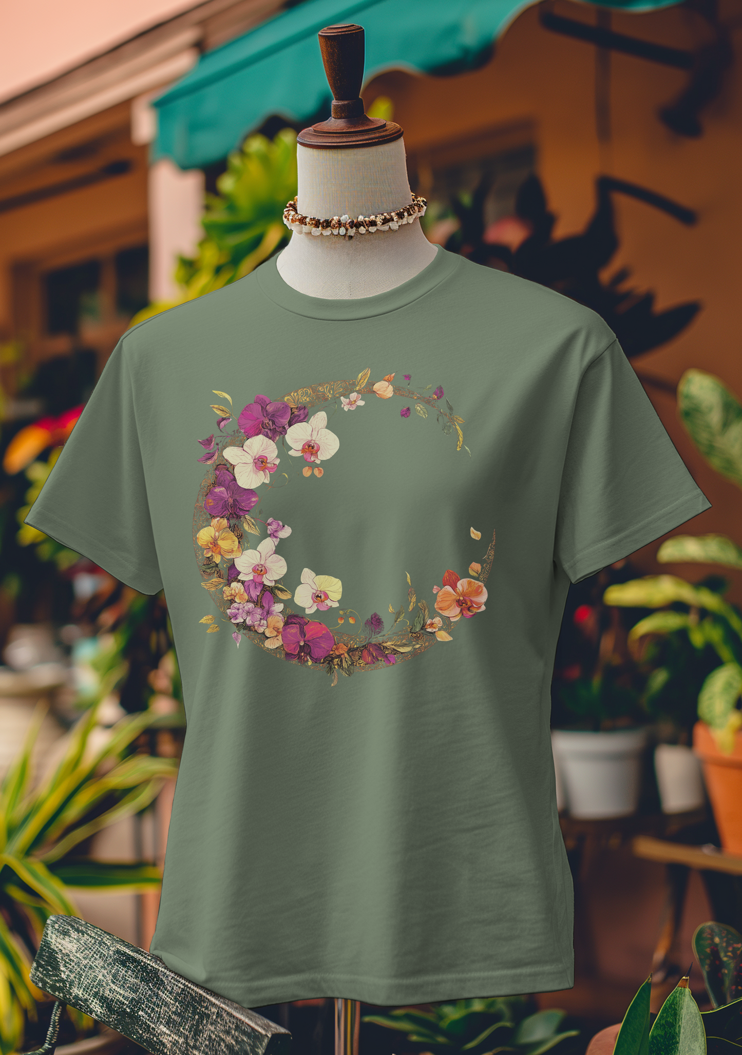 Lunar Orchid Bloom T-Shirt