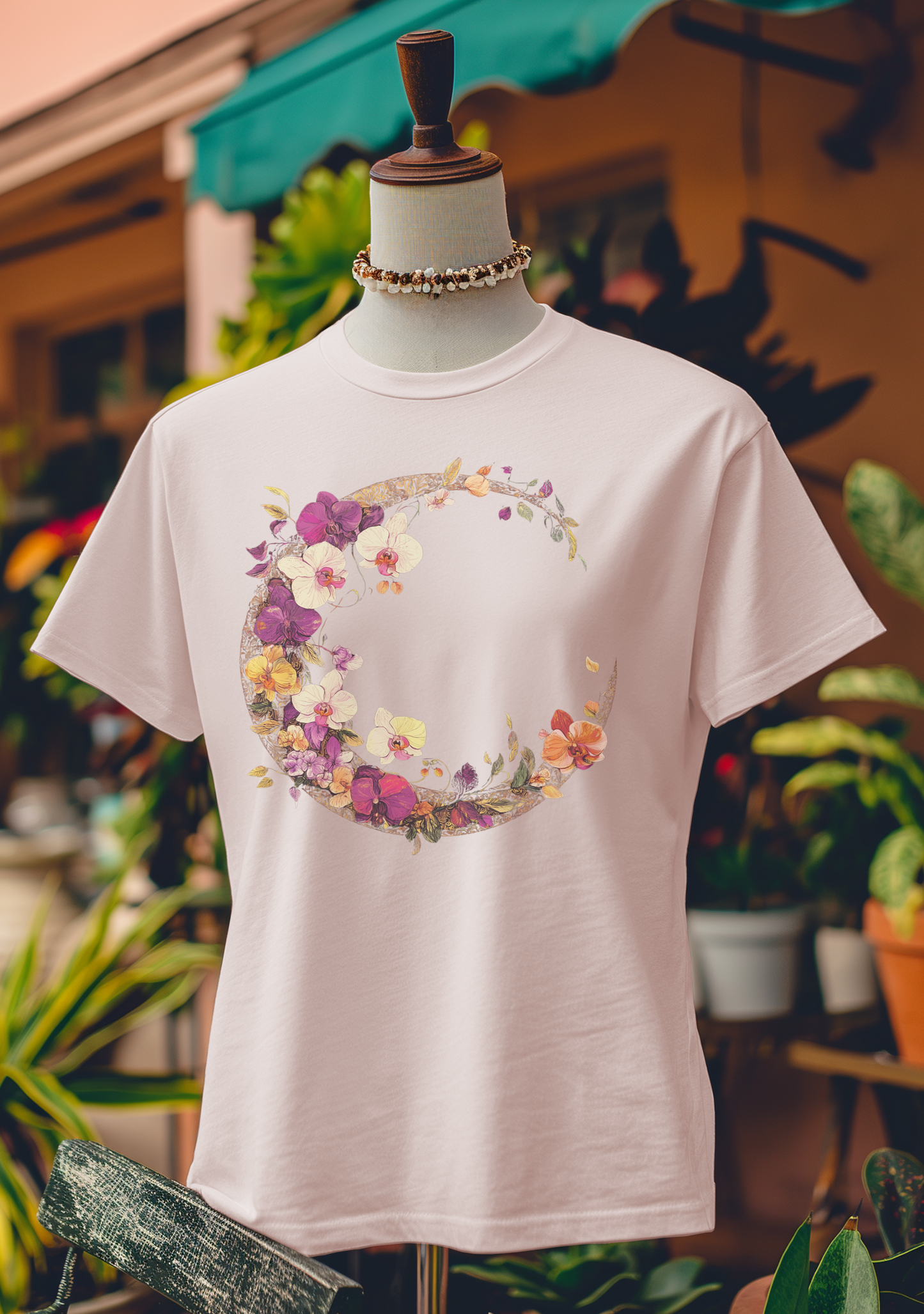 Lunar Orchid Bloom T-Shirt