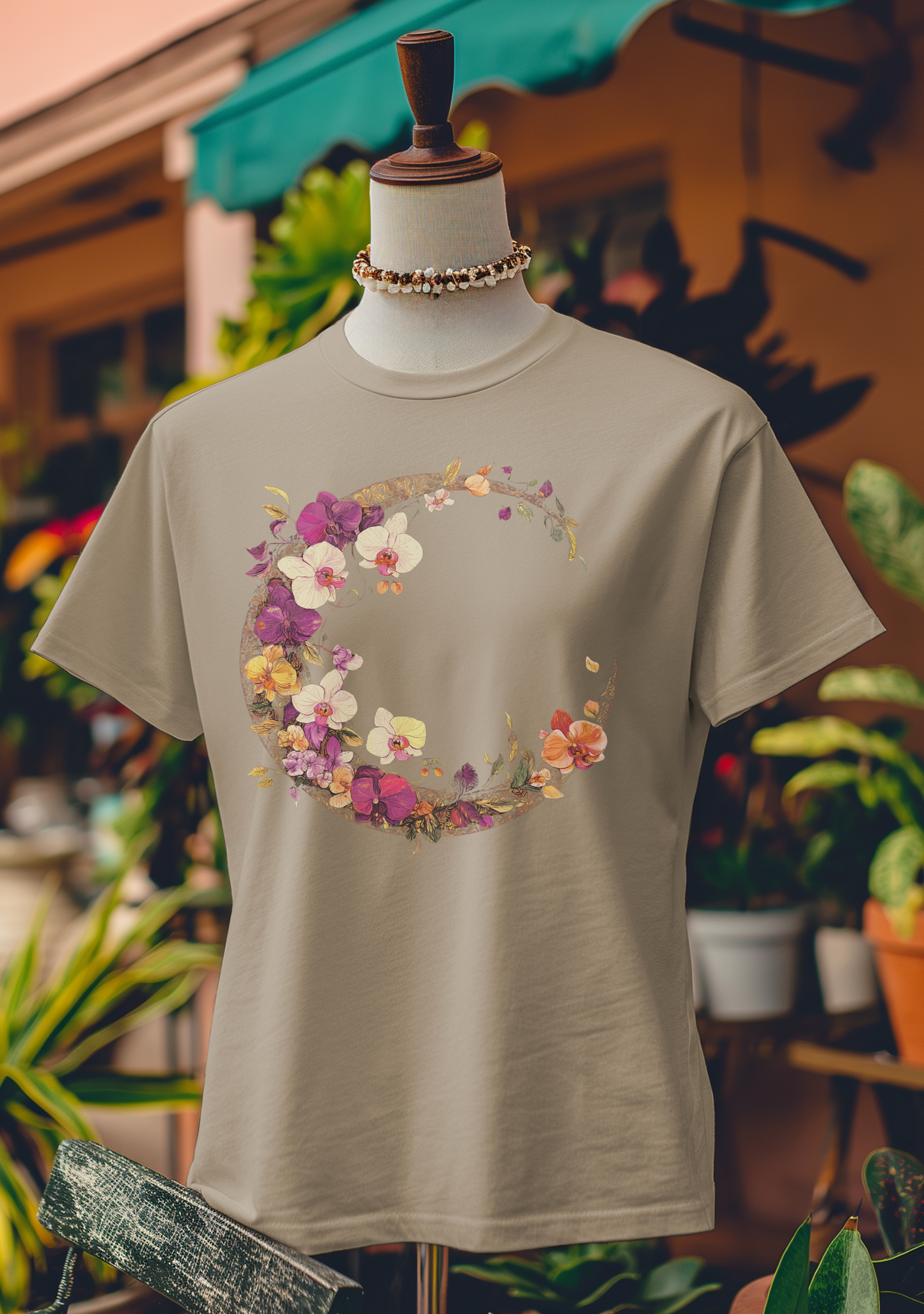 Lunar Orchid Bloom T-Shirt