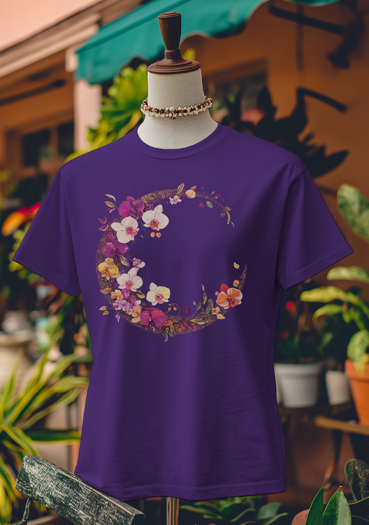 Lunar Orchid Bloom T-Shirt