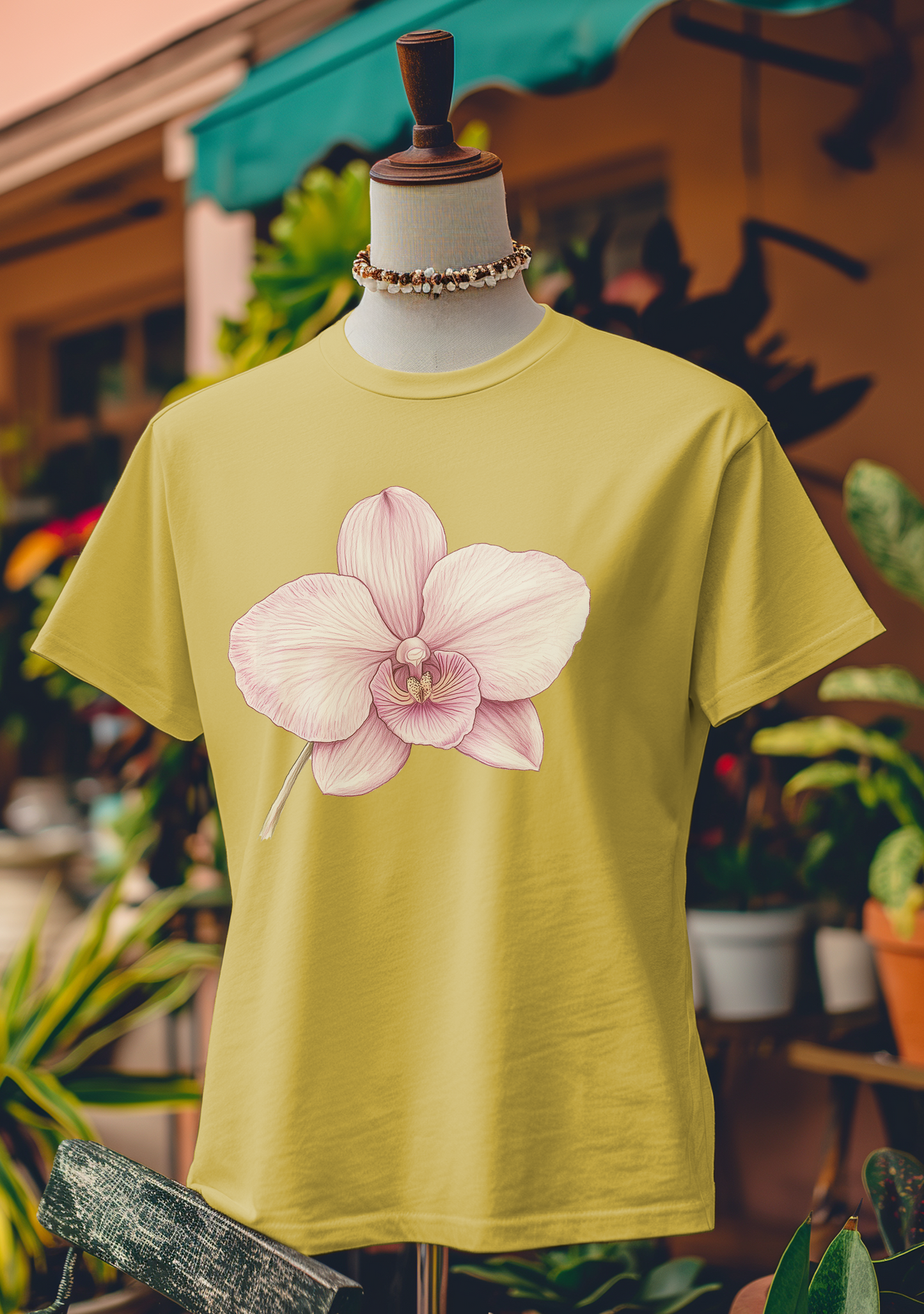 Blush Orchid Bloom T-Shirt