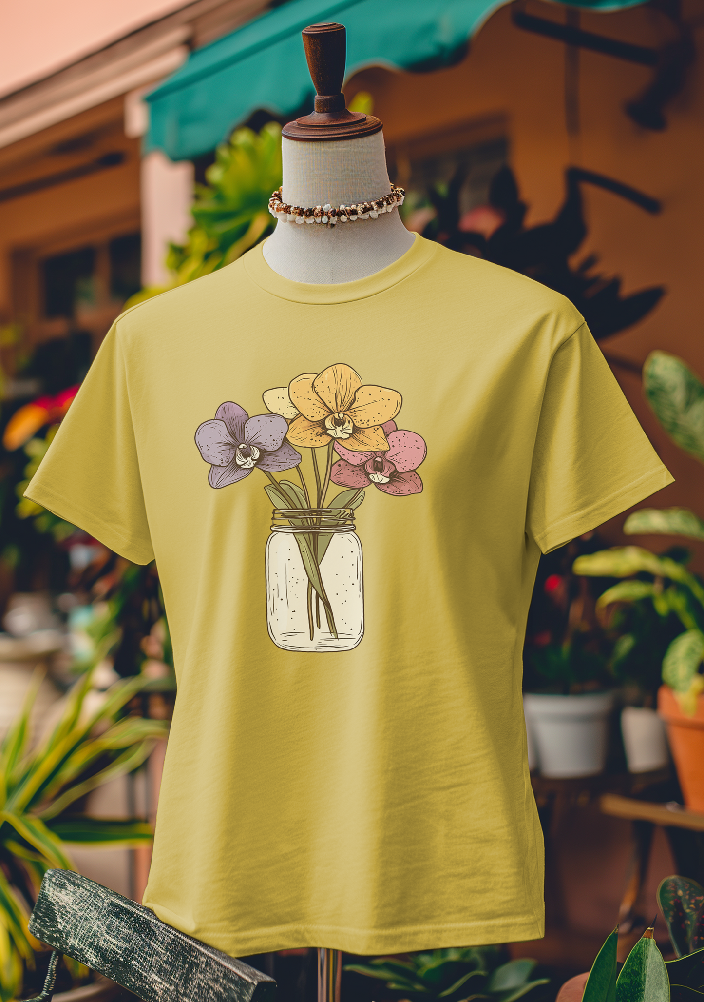 Timeless Orchid Jar T-Shirt