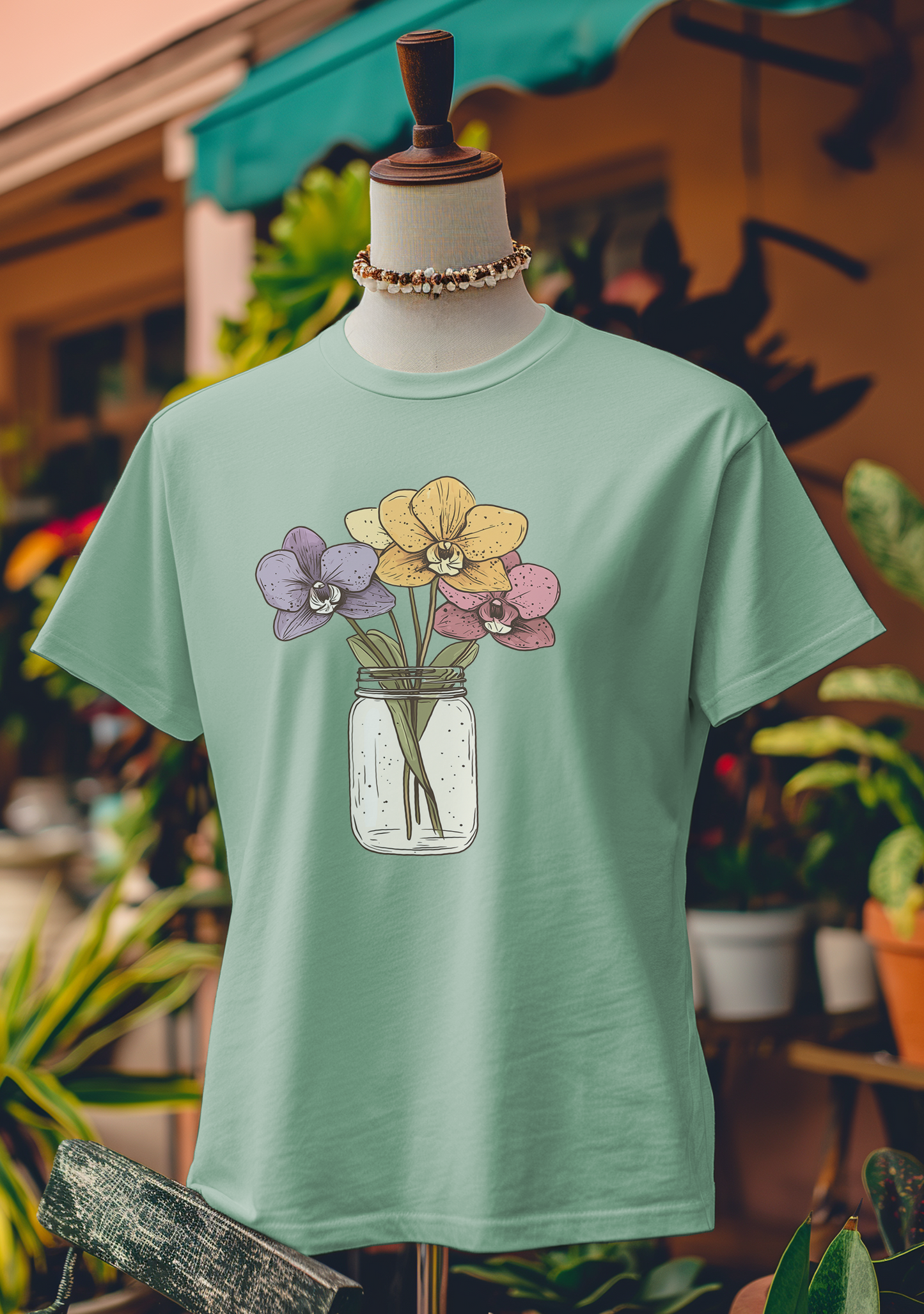 Timeless Orchid Jar T-Shirt