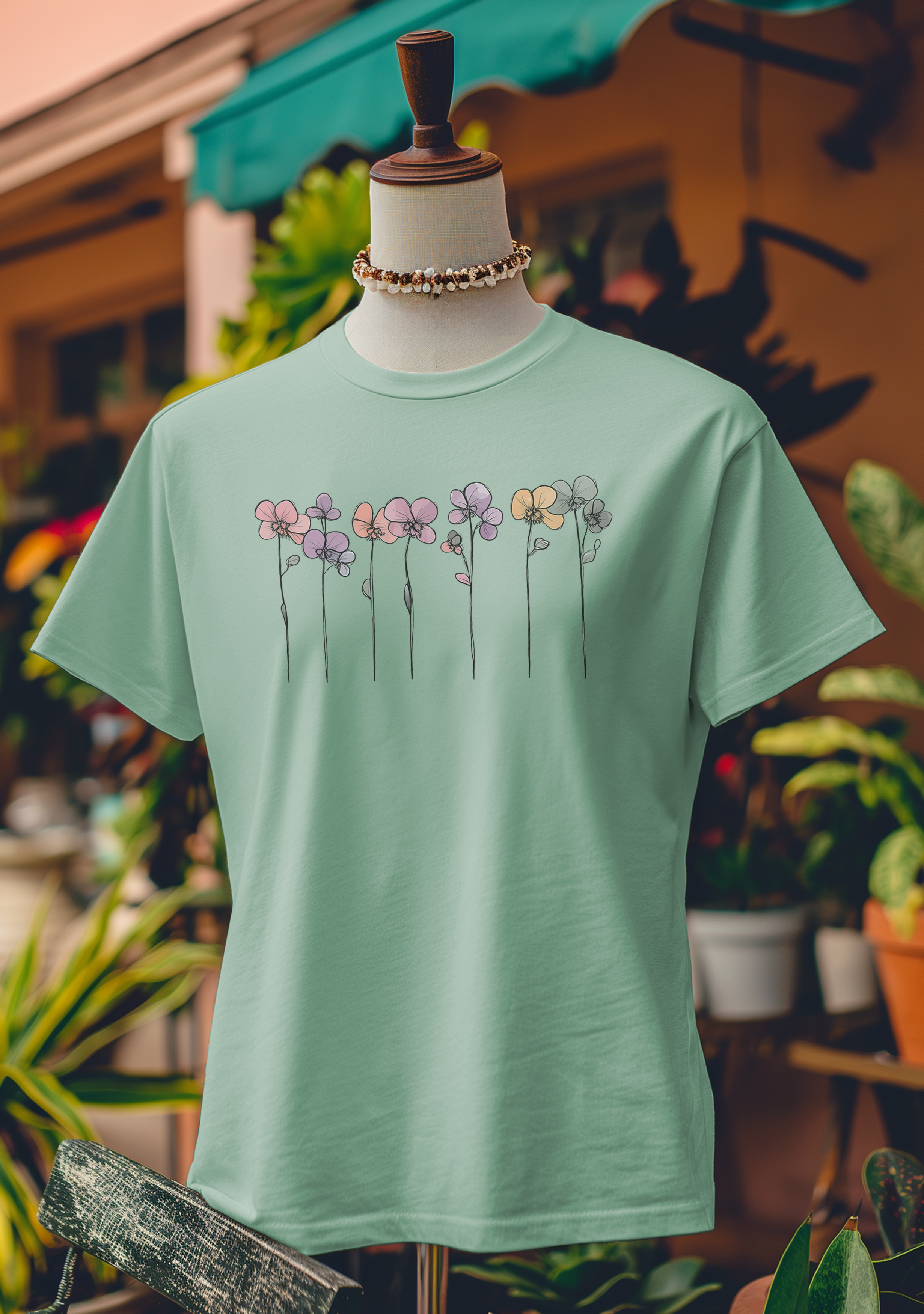 Vibrant Orchid Harmony T-Shirt