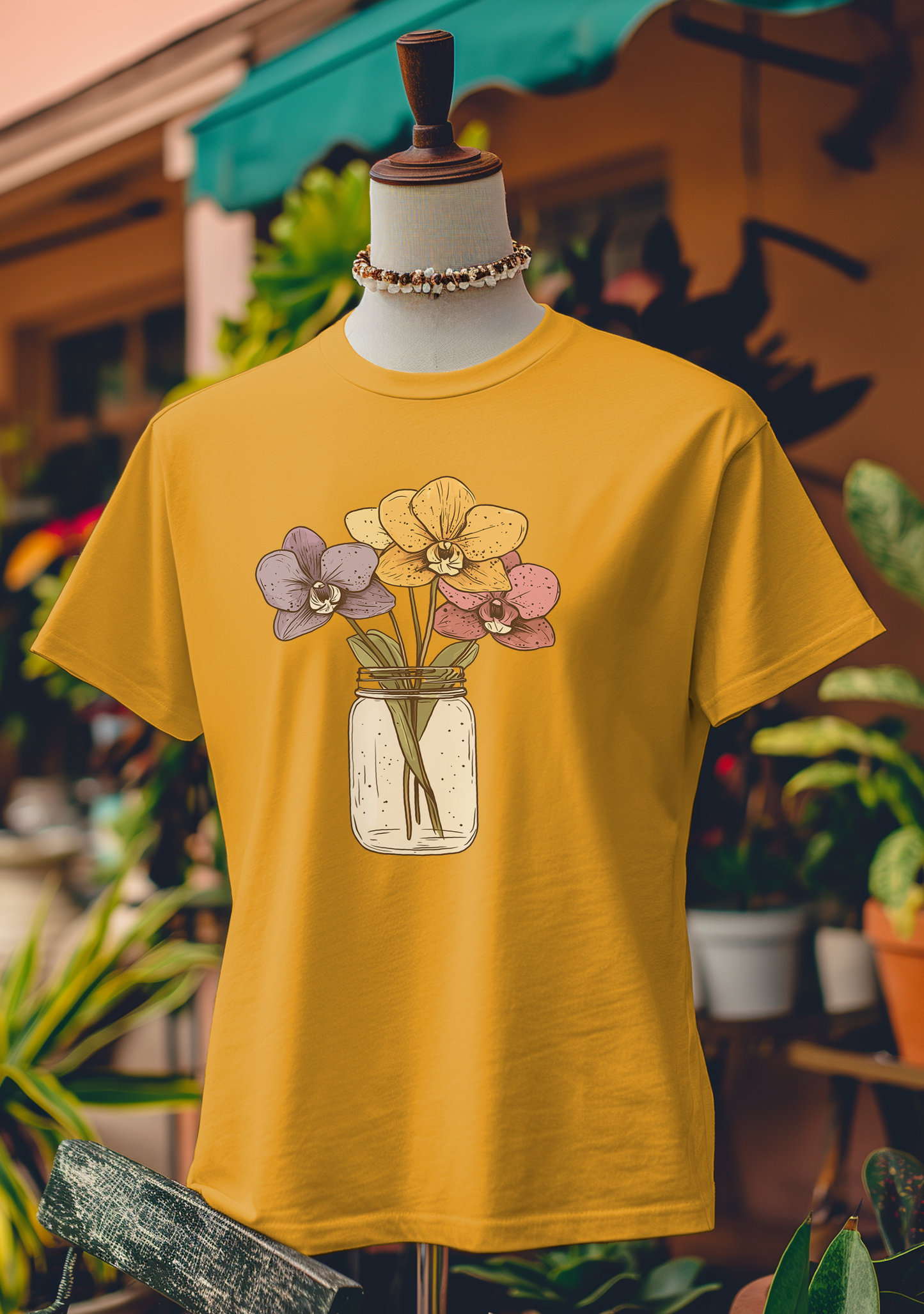 Timeless Orchid Jar T-Shirt