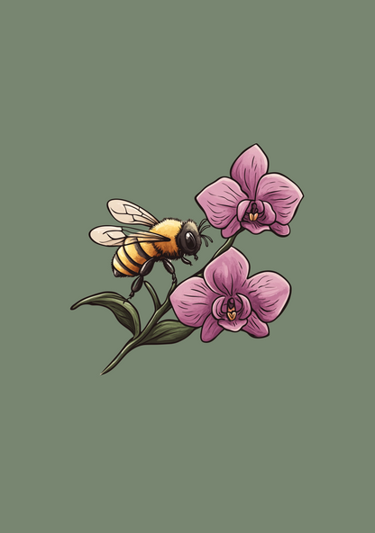 Buzzing Orchid Bliss T-Shirt