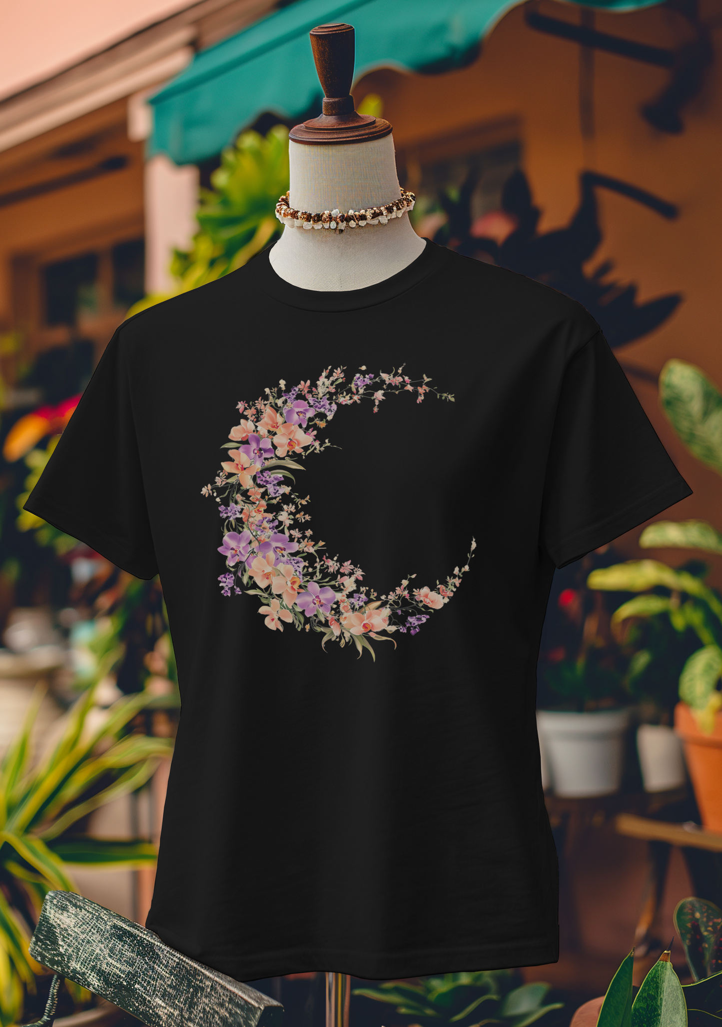 Pastel Crescent Orchid T-Shirt