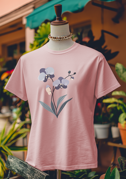 Elegant Midnight Orchid T-Shirt