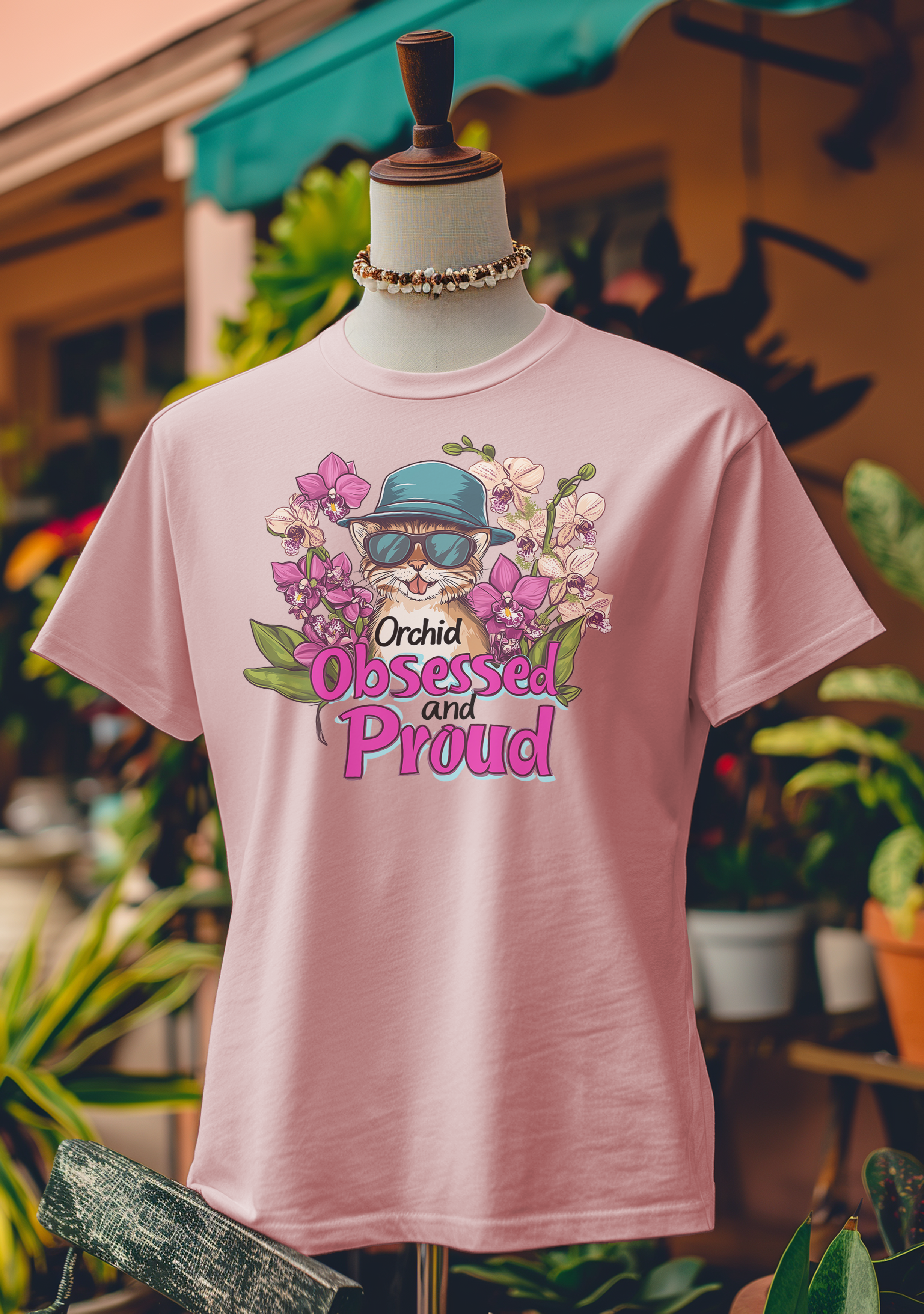 Purrfectly Orchid Obsessed T-Shirt