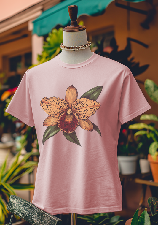 Tiger Orchid Bloom T-Shirt