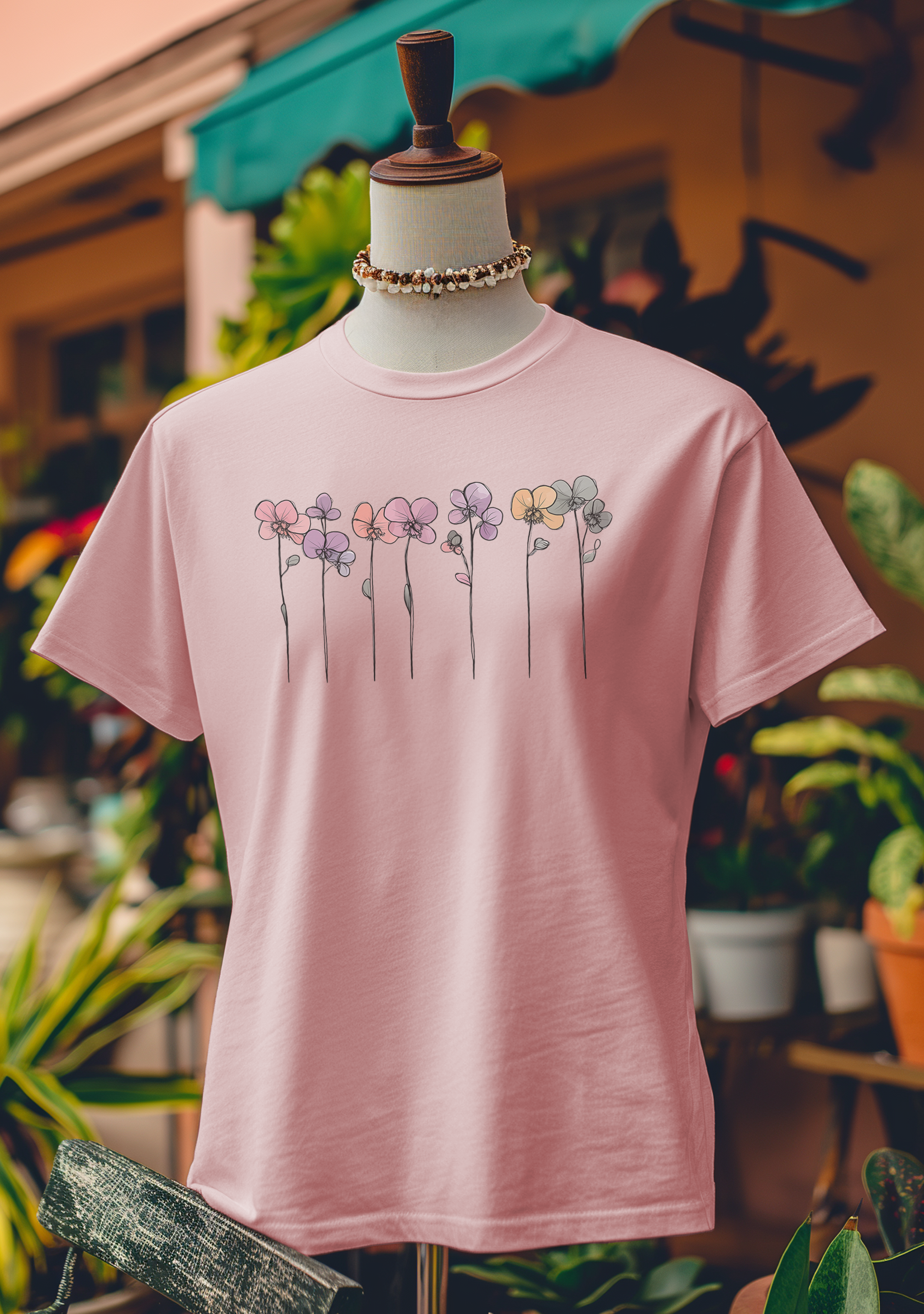 Vibrant Orchid Harmony T-Shirt