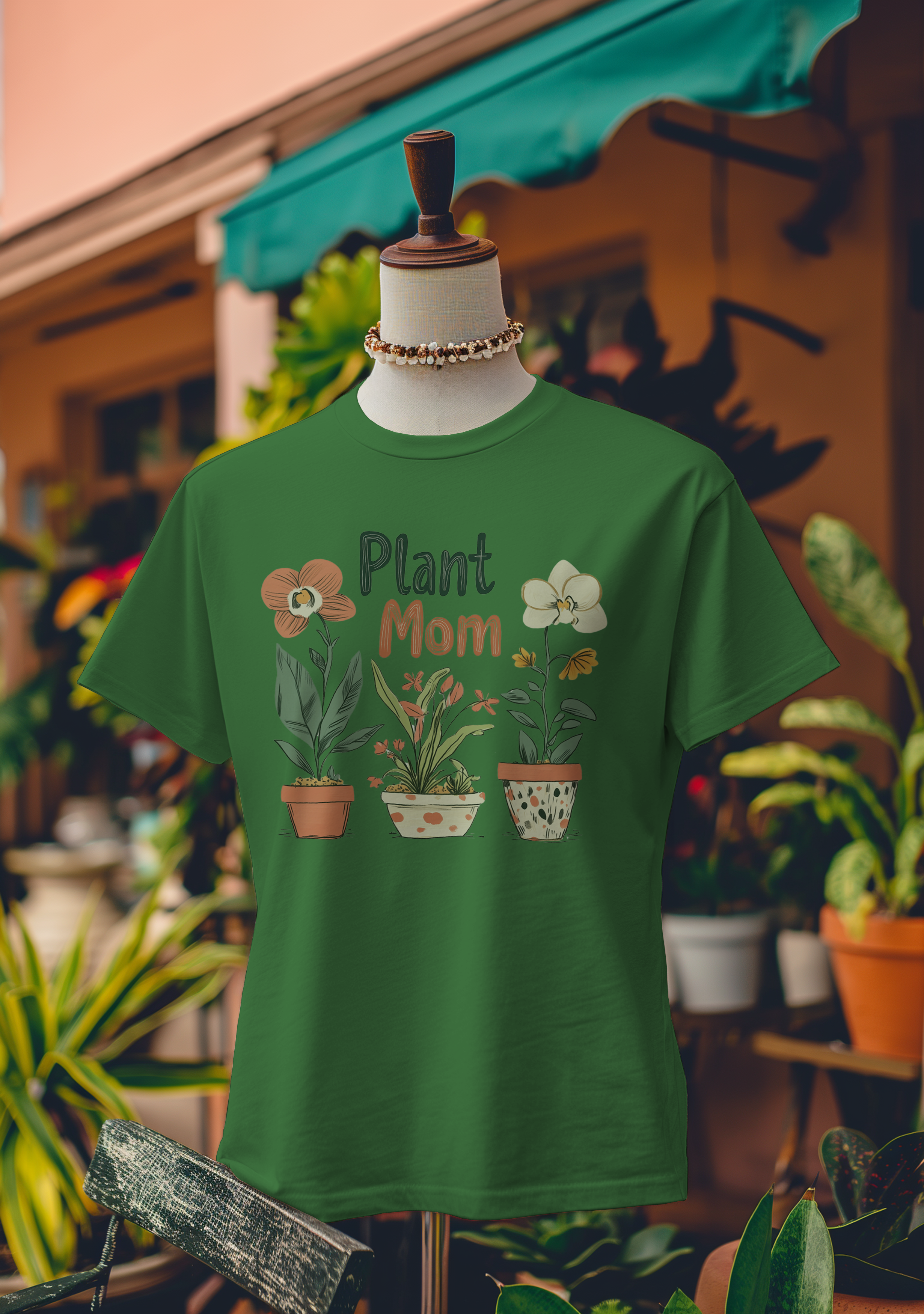 Plant Mom Orchid Trio T-Shirt