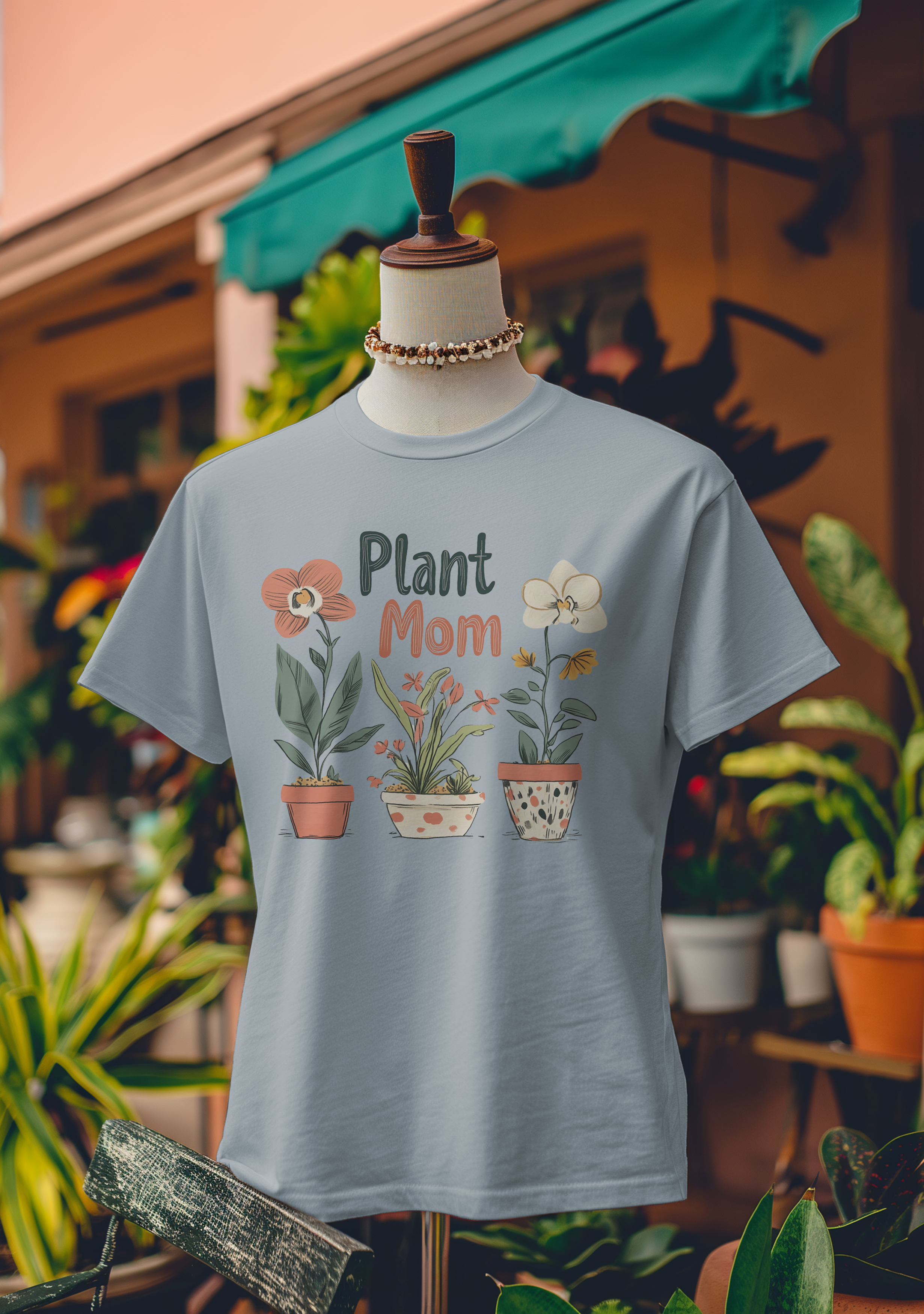 Plant Mom Orchid Trio T-Shirt