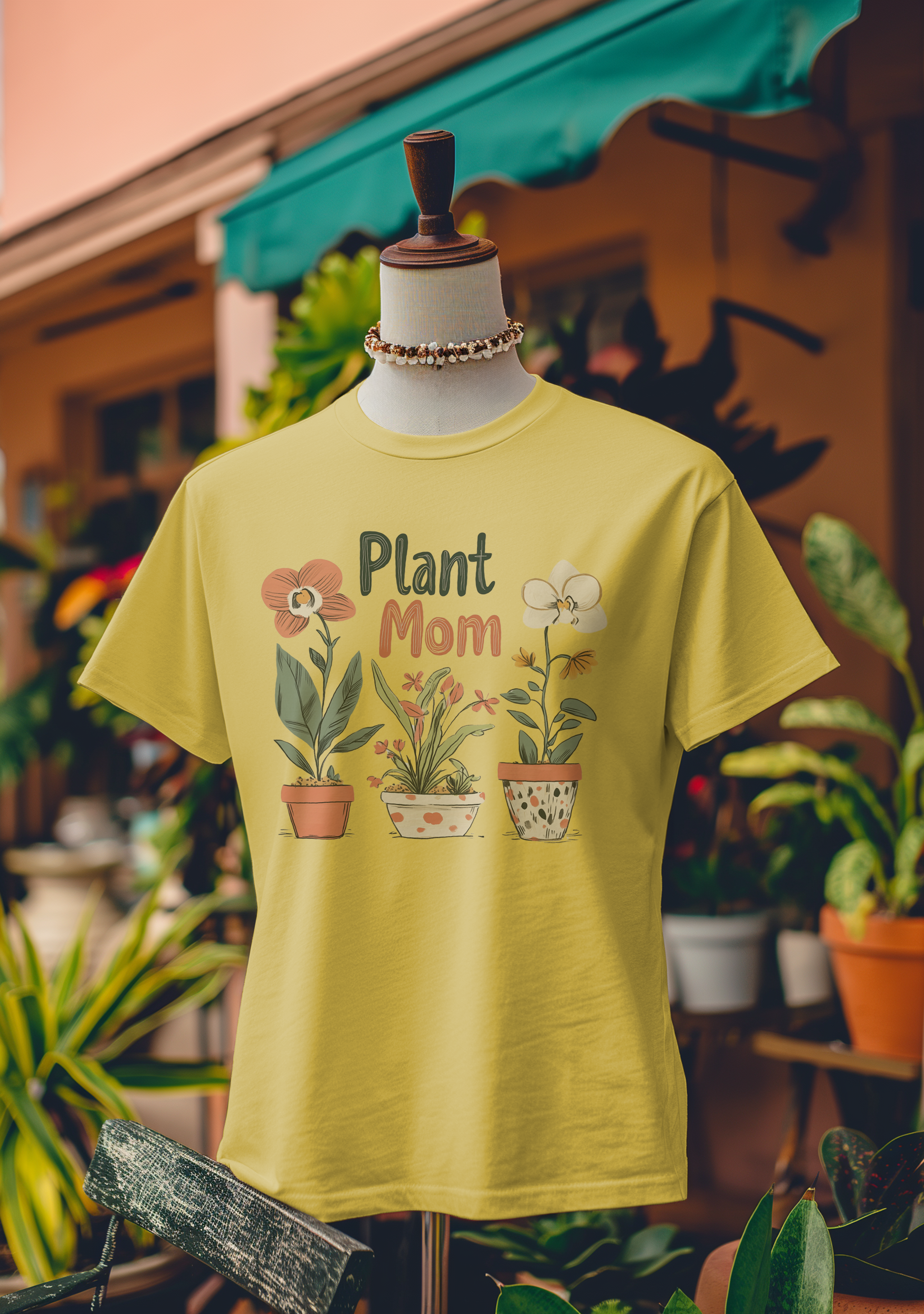 Plant Mom Orchid Trio T-Shirt