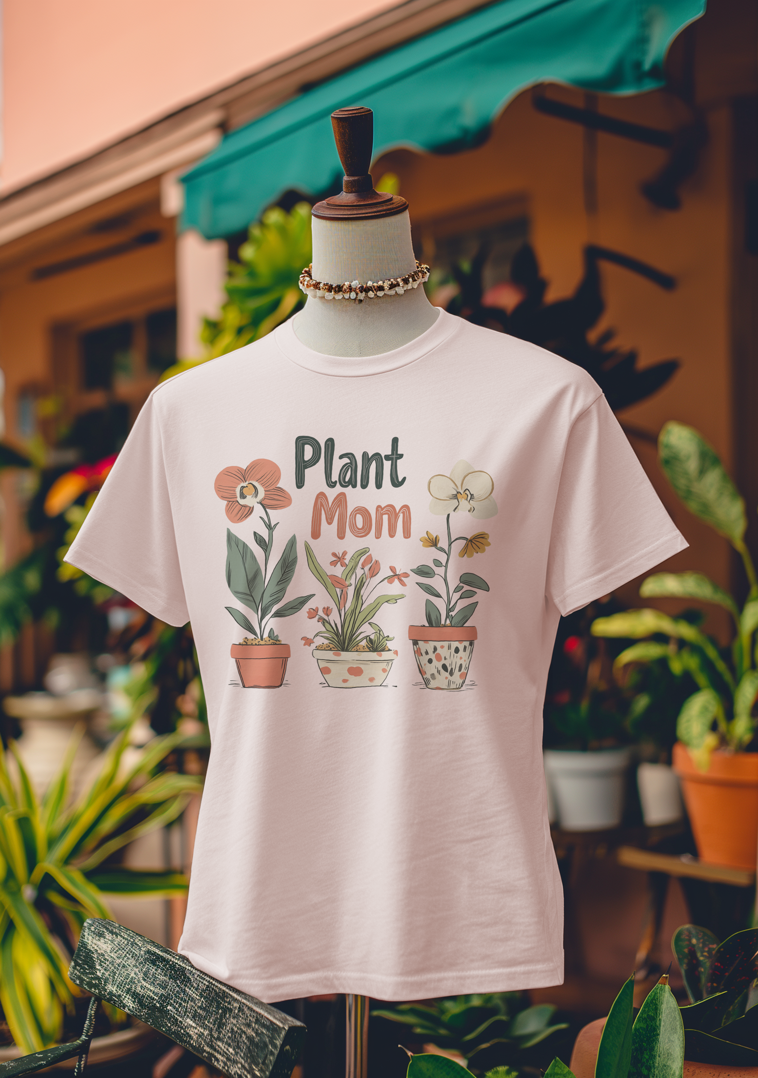 Plant Mom Orchid Trio T-Shirt