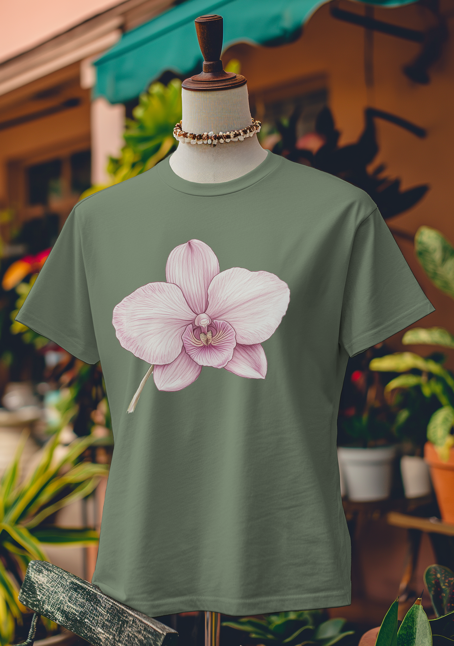 Blush Orchid Bloom T-Shirt