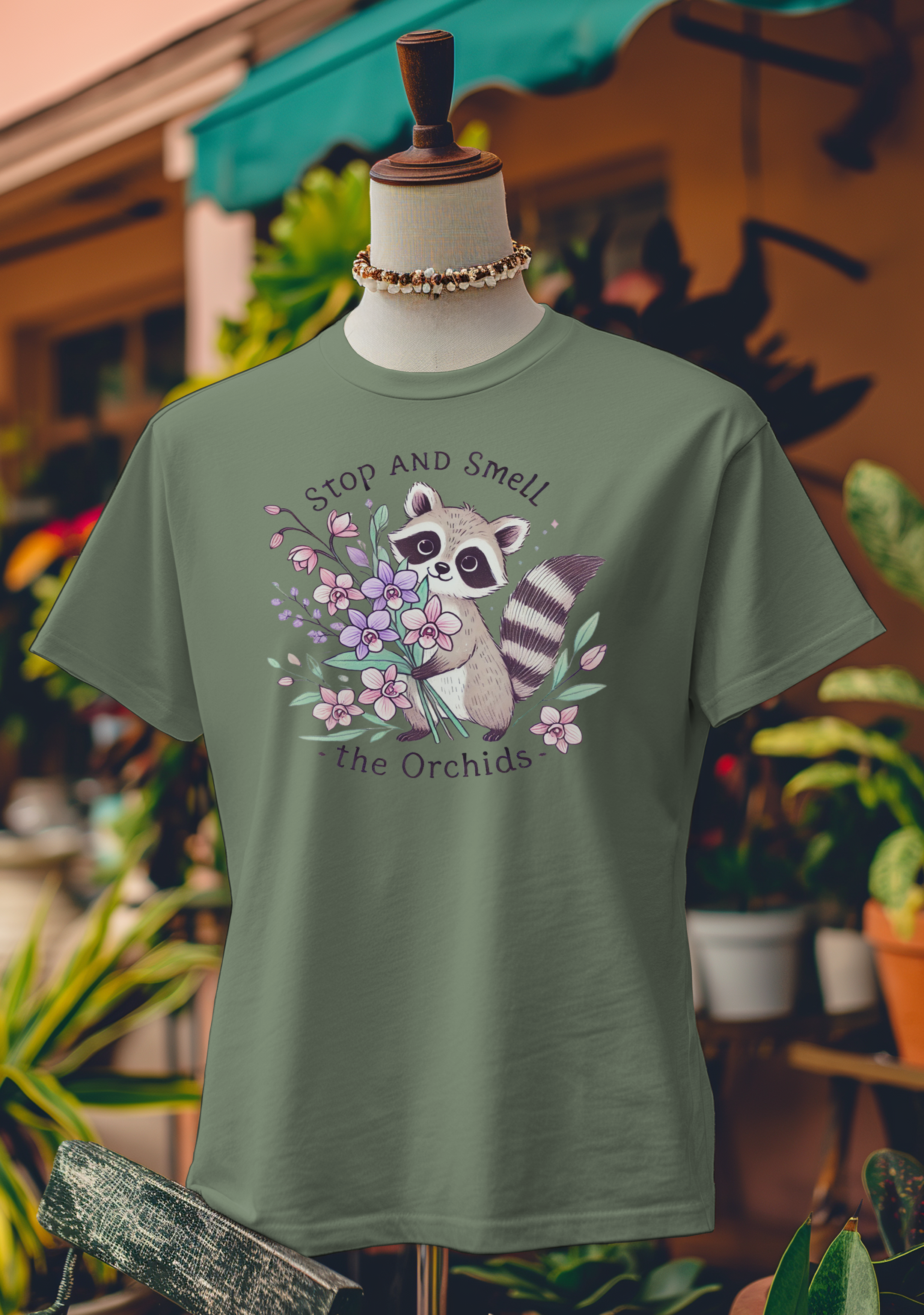 Stop and Smell the Orchids T-Shirt