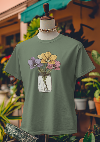 Timeless Orchid Jar T-Shirt