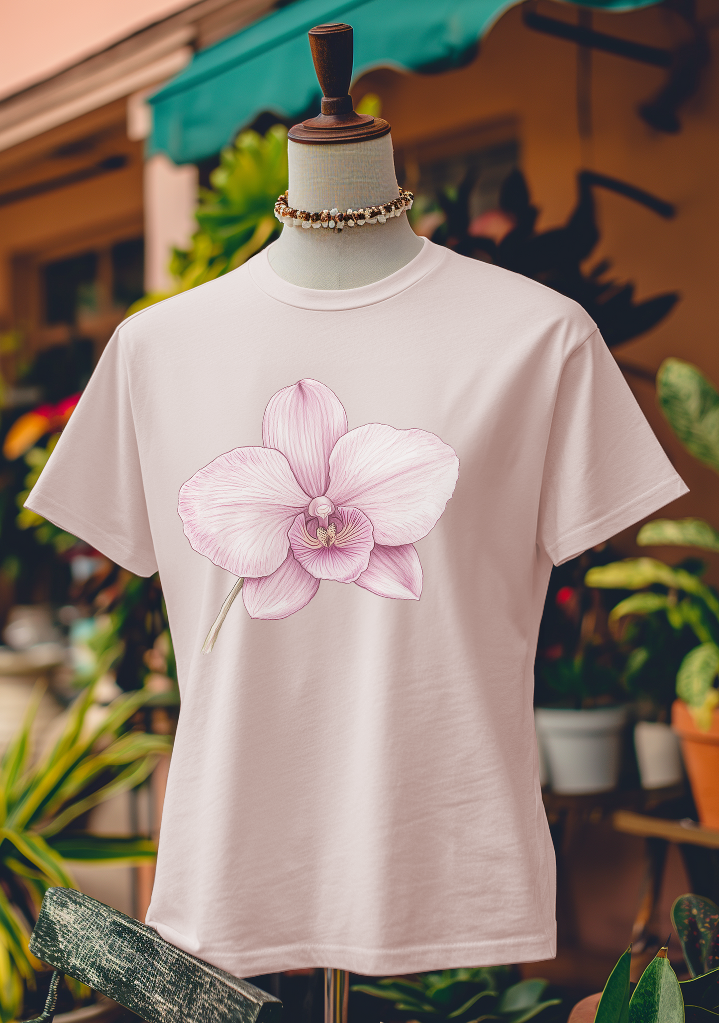 Blush Orchid Bloom T-Shirt