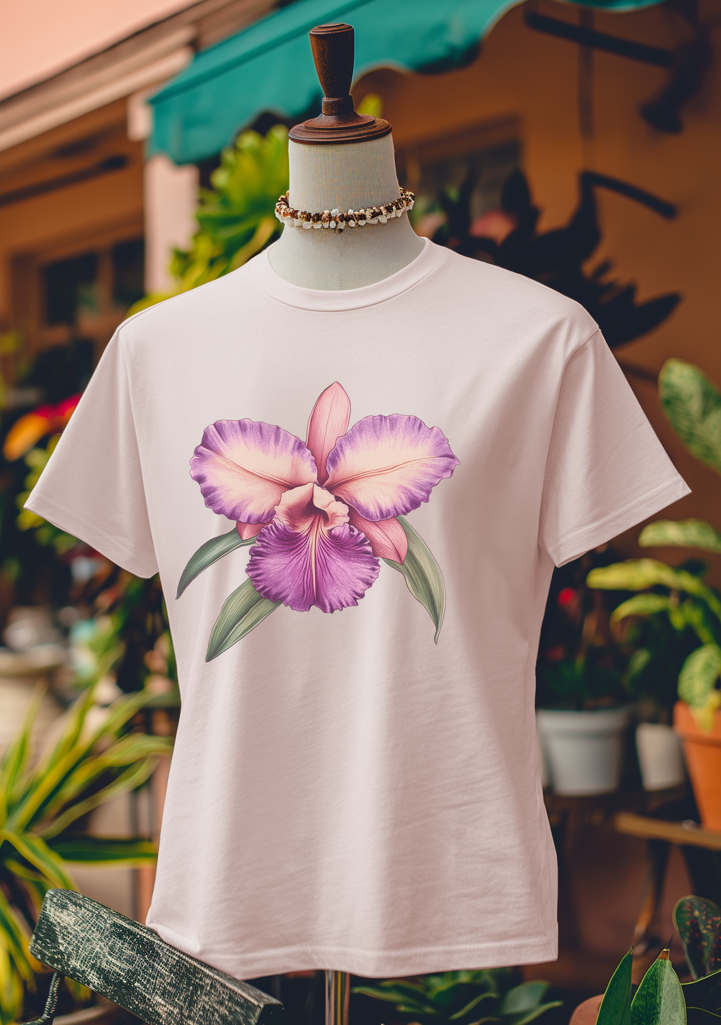 Blush Orchid Elegance T-Shirt