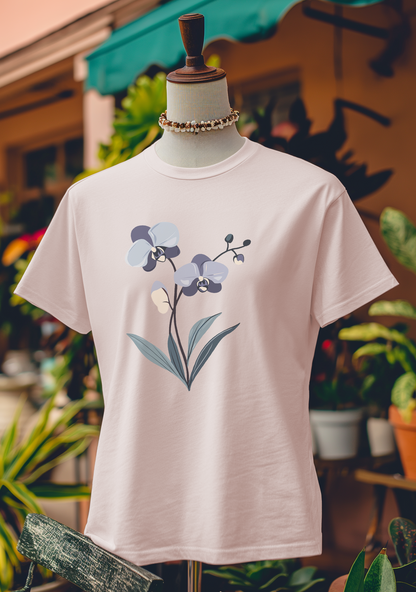 Elegant Midnight Orchid T-Shirt