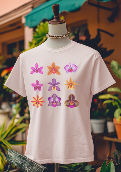 Elegant Orchid Showcase T-Shirt